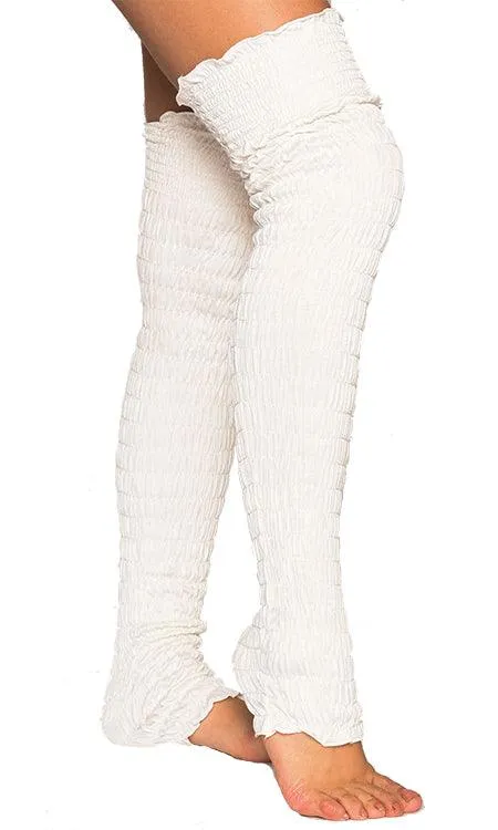 Heather Leg Warmers - Women's Cinched Modal Leg Warmer