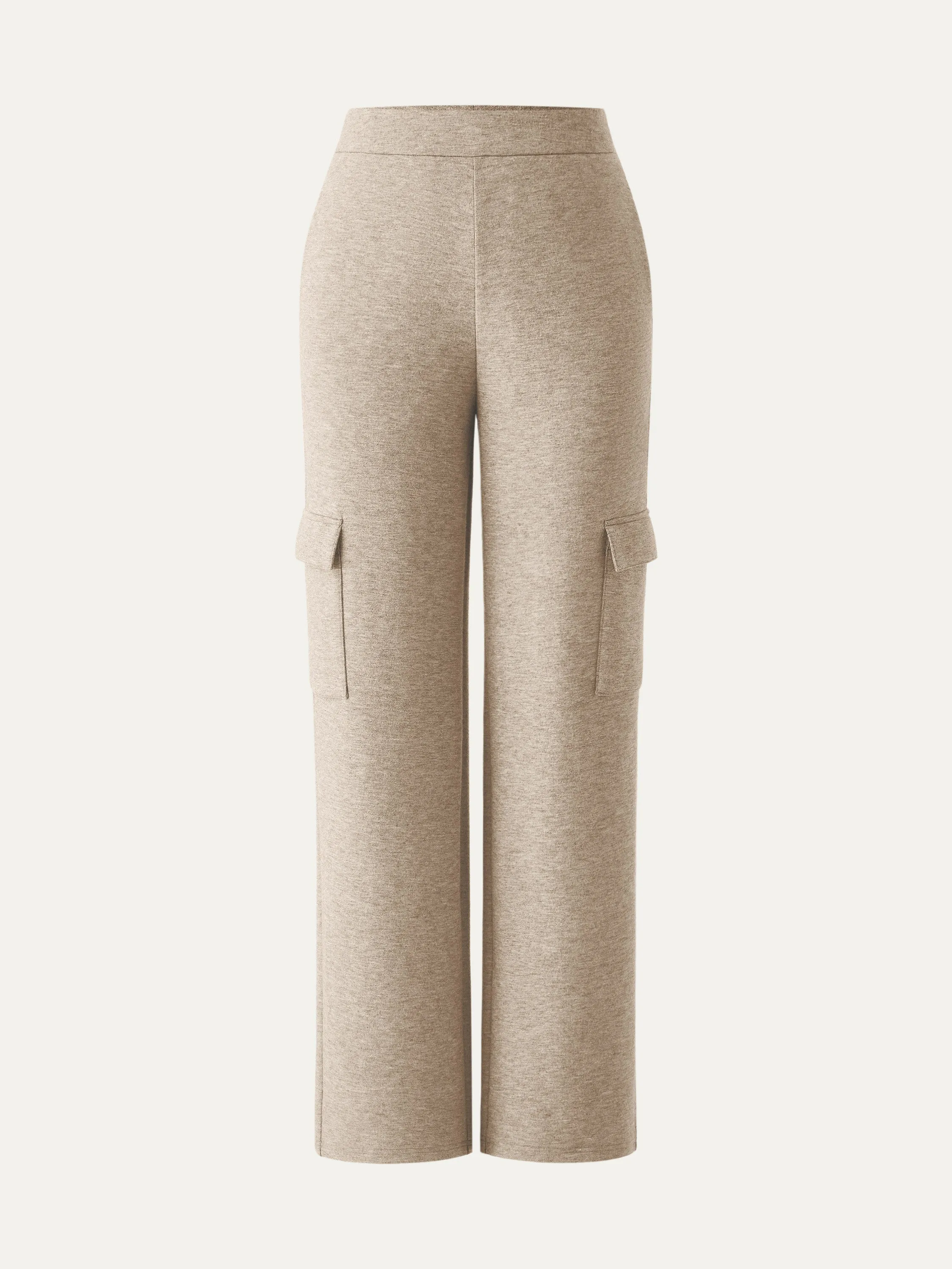 High Waisted Classic Straight Cargo Pant