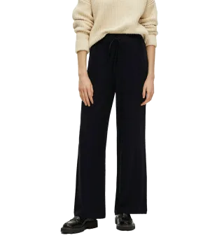 High-waisted Trousers - Black