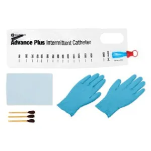 Hollister 97164 Advance Plus Intermittent Catheter Kit 16 Fr 16" (40cm) Coude