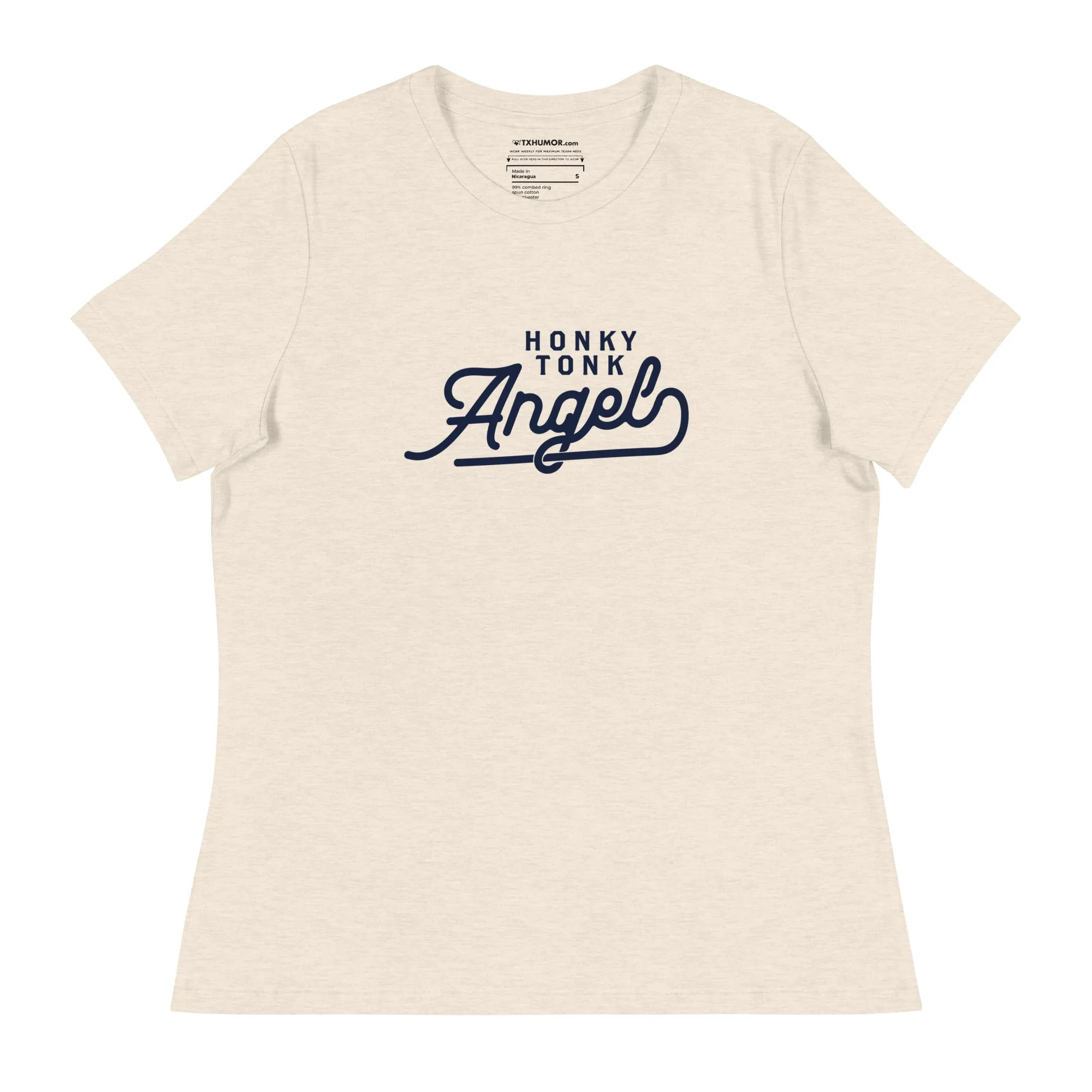 Honky Tonk Angel Women's Relaxed T-shirt