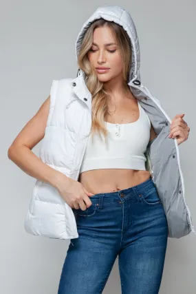 Hooded Zip Vest