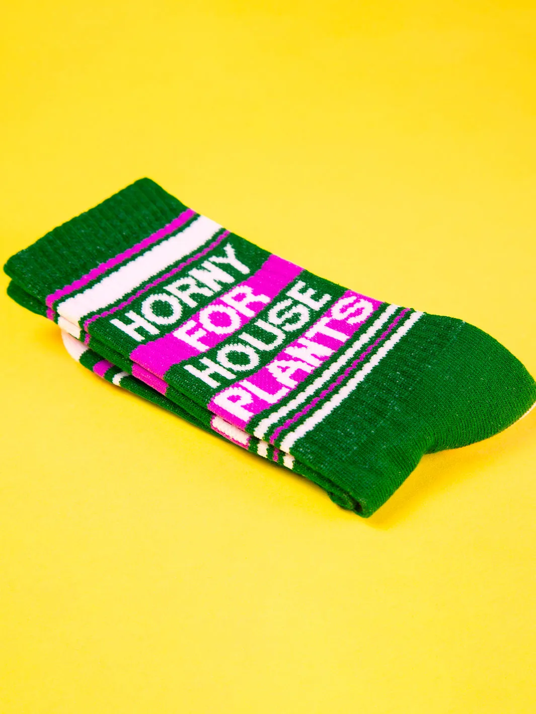 HORNY FOR PLANTS SOCKS