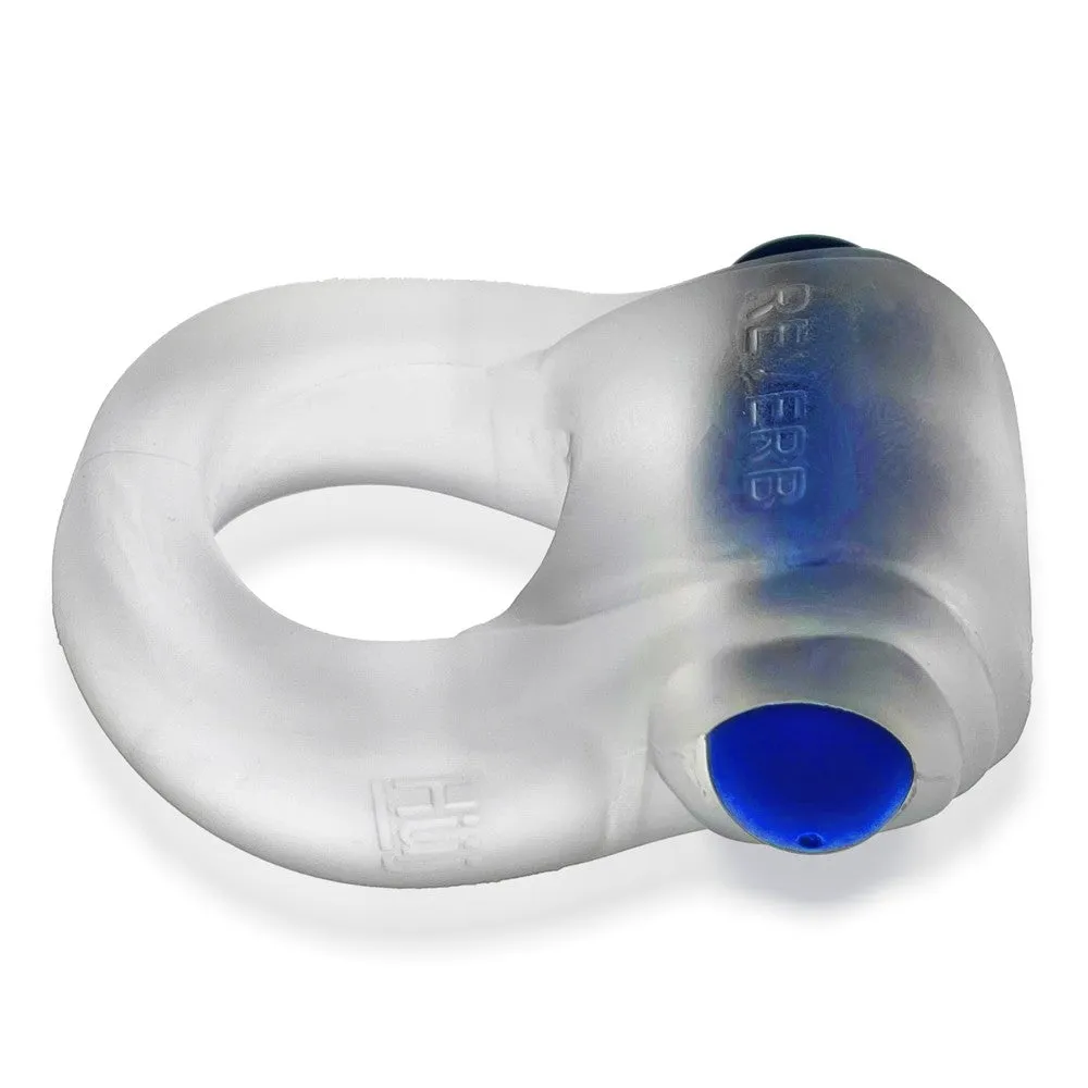 Hunkyjunk Revring Cockring with Bullet Vibrator Clear Ice