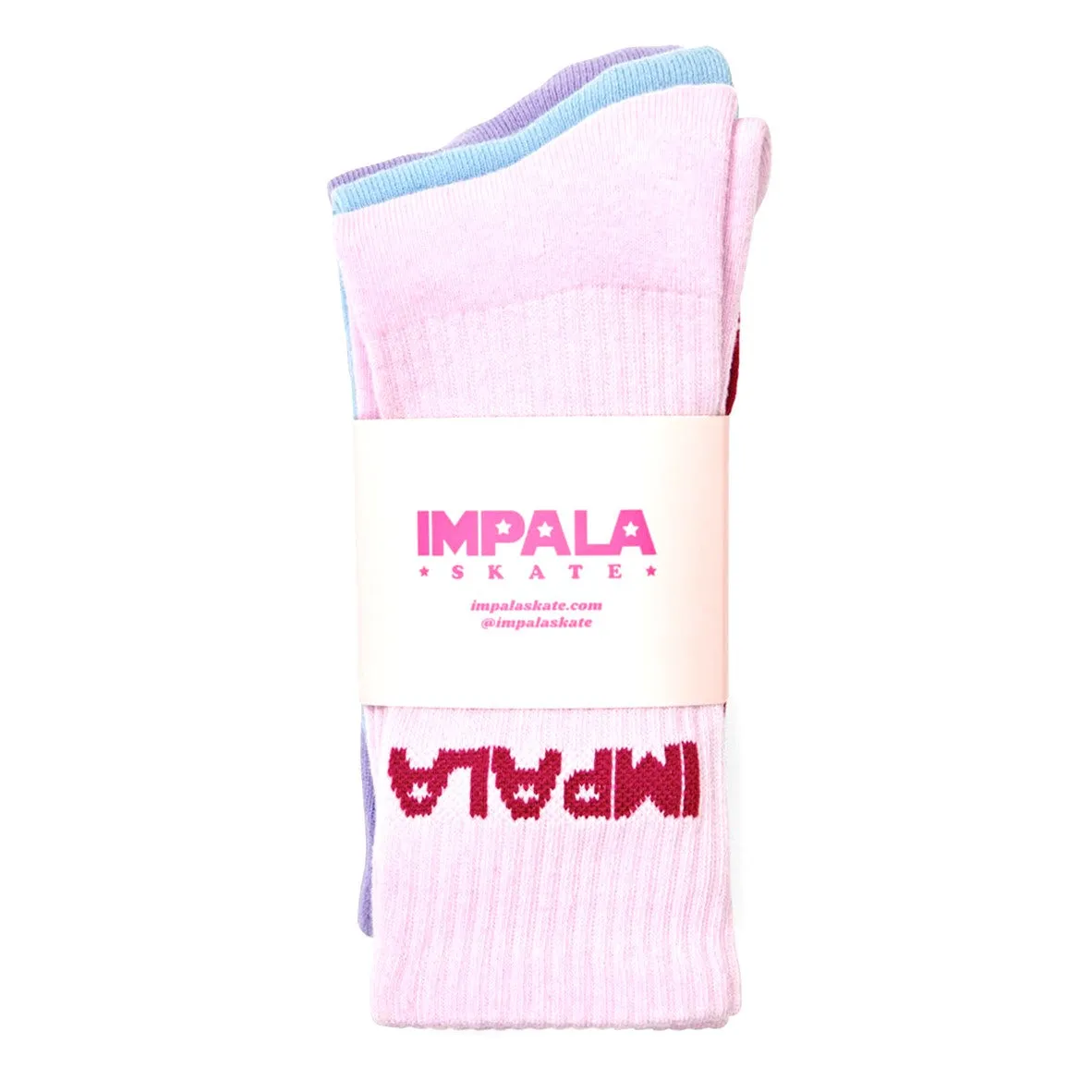 Impala Pastel 3 Pack Socks