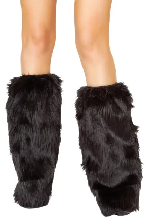 J-Valentine 8003 - Basic Faux Fur Leg Warmers