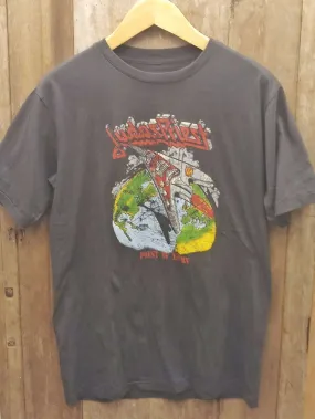 Judas Priest 'Point of Entry' Electric Guitar T-Shirt: A Rock Legacy in Fashion