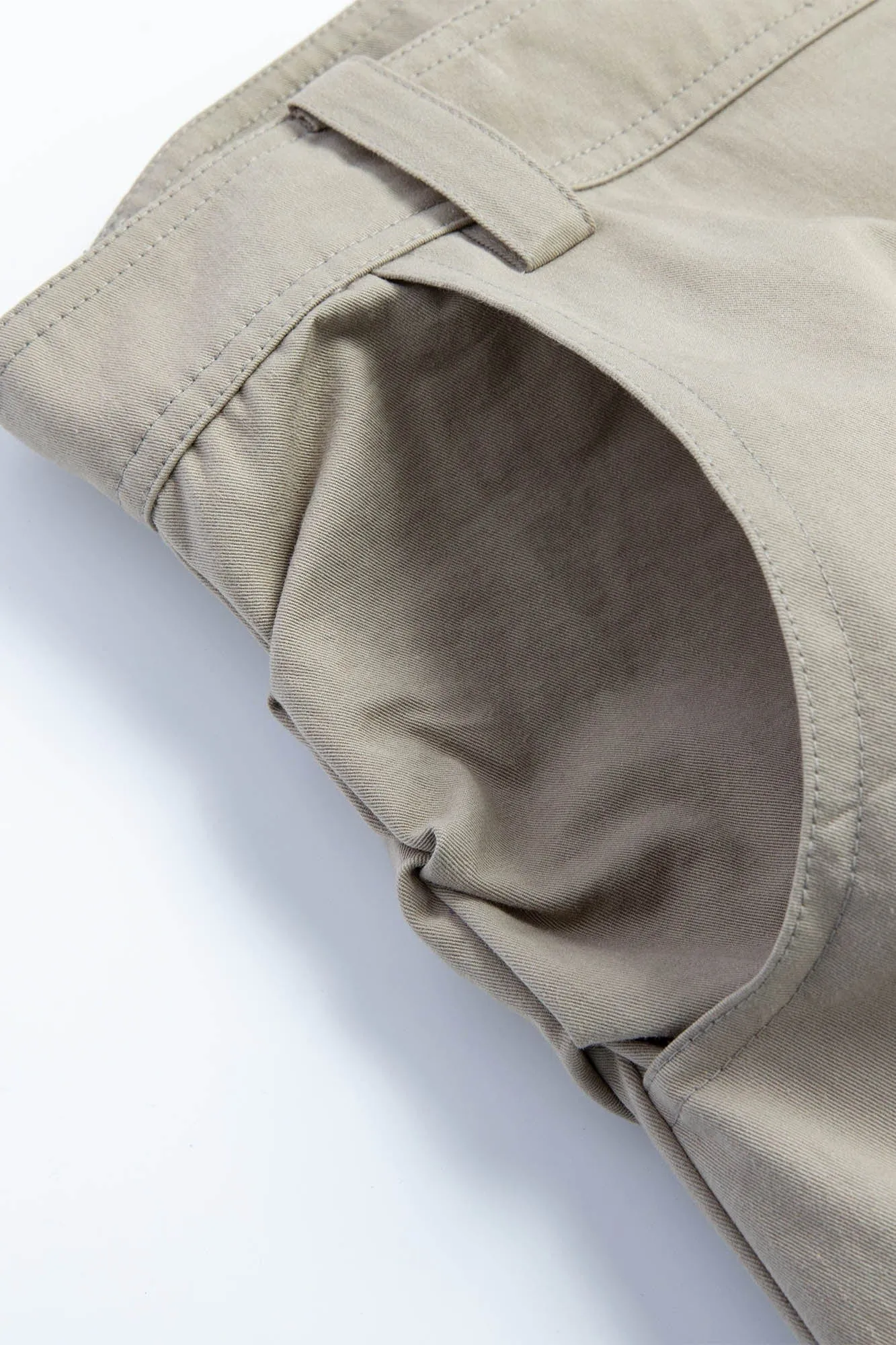 Khaki Multi-Pocket Cargo Culottes