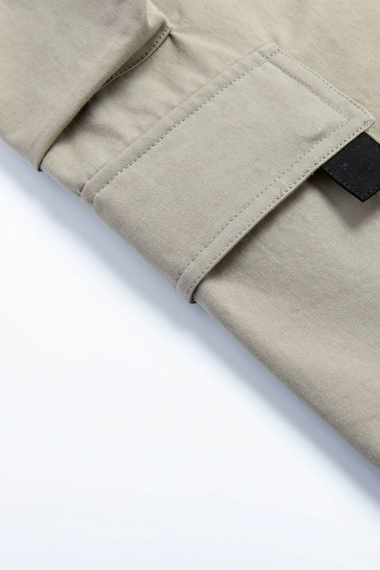 Khaki Multi-Pocket Cargo Culottes