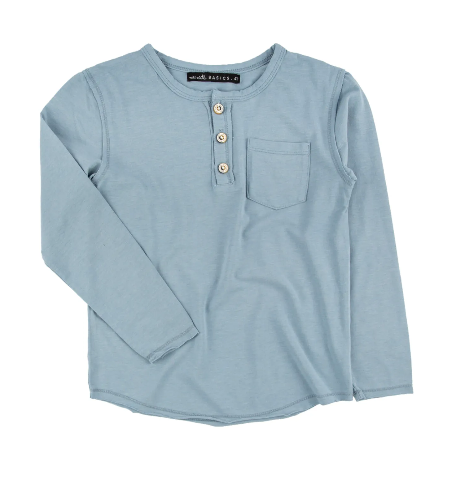 Lagoon Button Henley