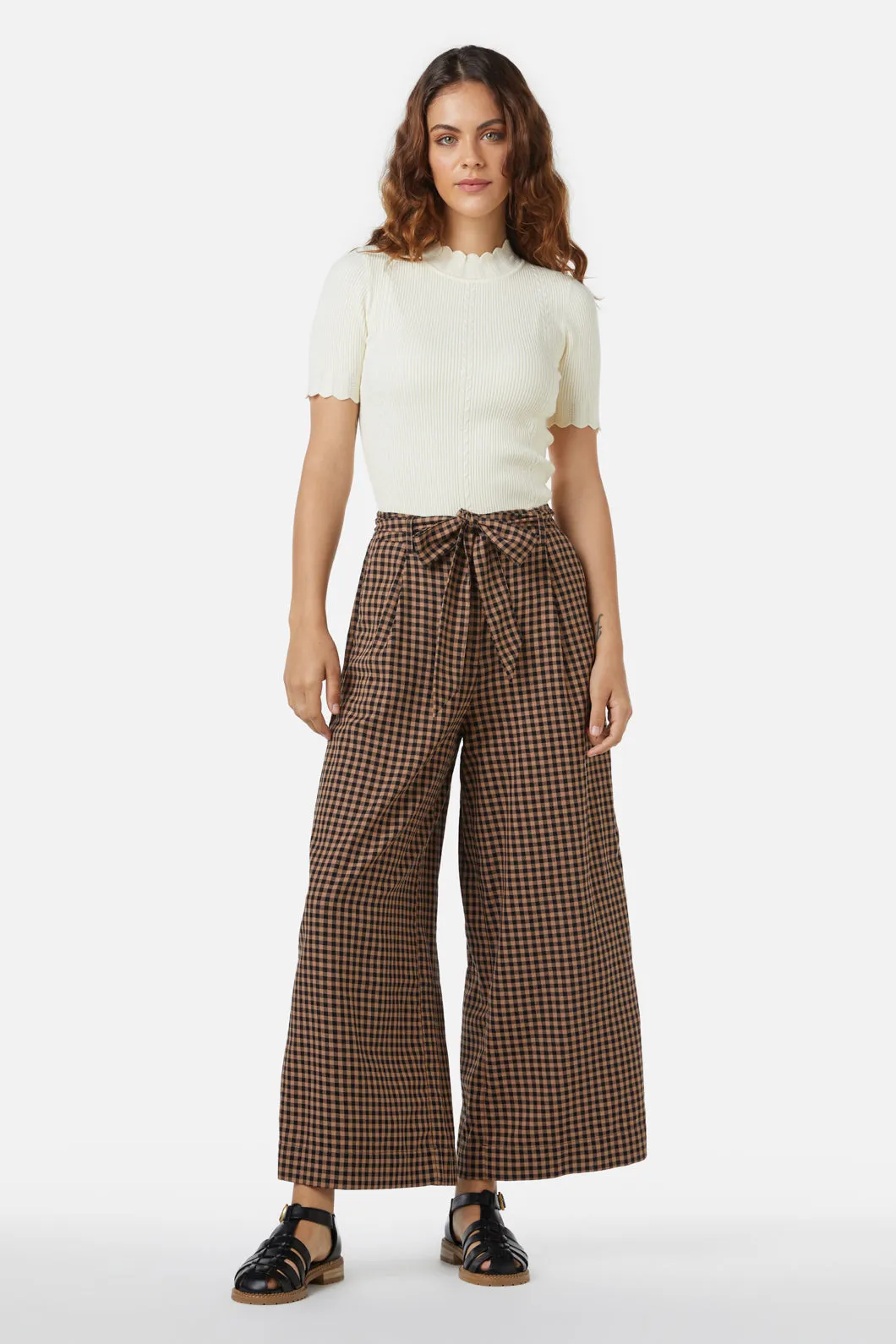 Lola Check Culotte