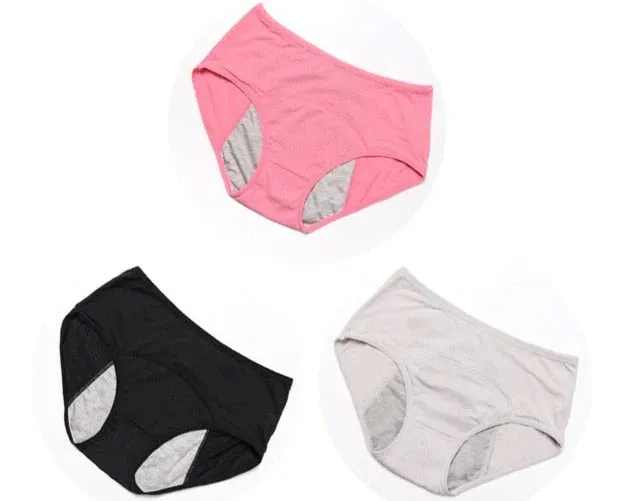 Lot de 3 Culottes Menstruelles Silya