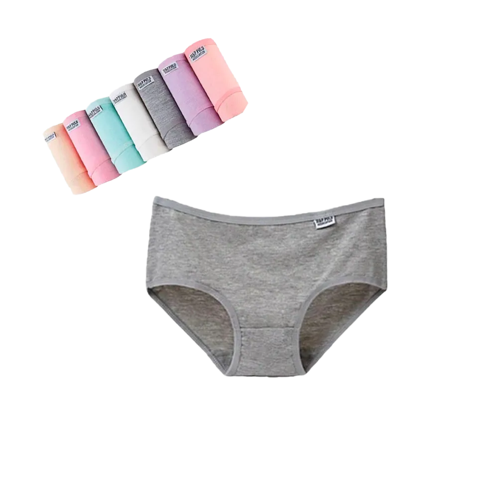 Lot de 7 Culottes en 100% coton Modèle Vanilla