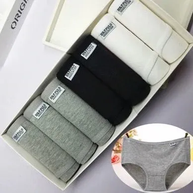 Lot de 7 Culottes en 100% coton Modèle Vanilla