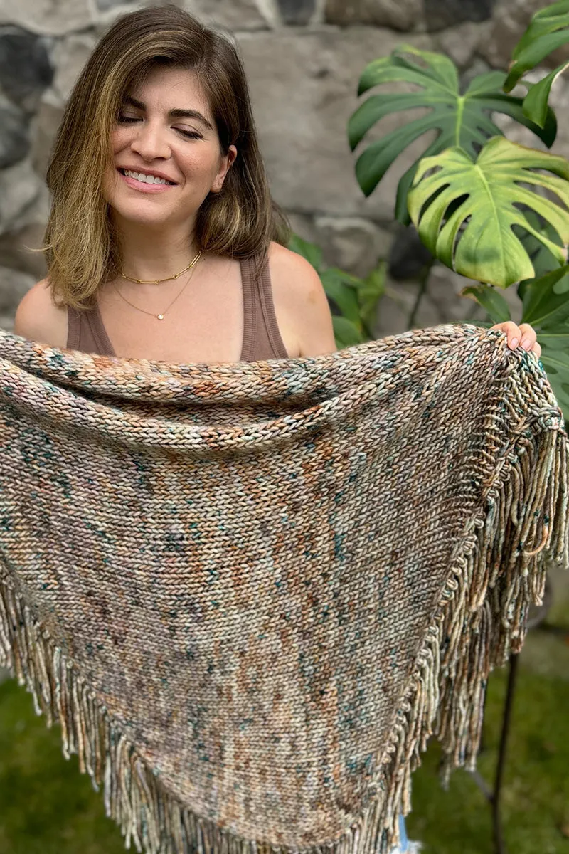 Madelinetosh Carrie Everyday Shawl Kit