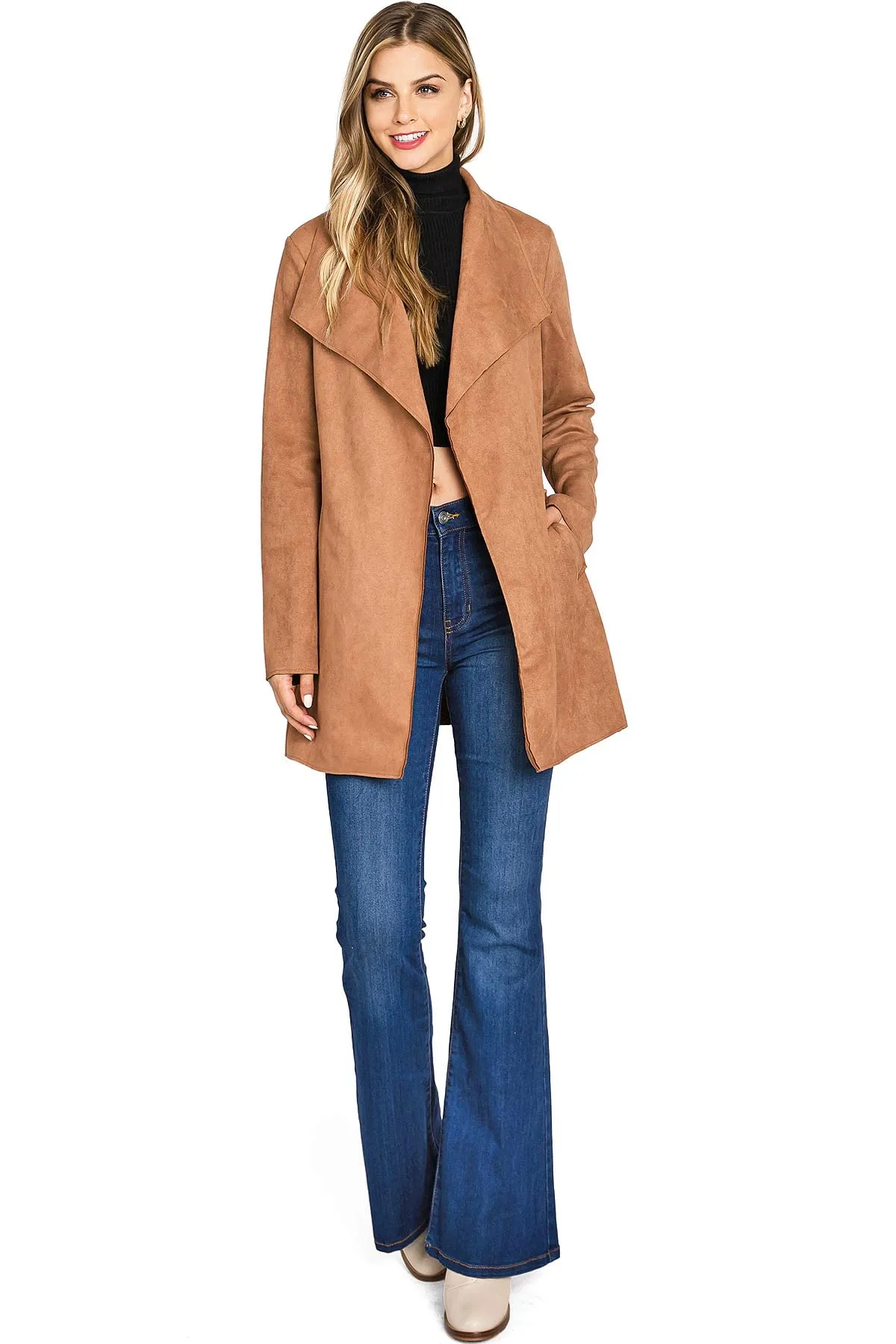 Madrid Faux Suede Coat