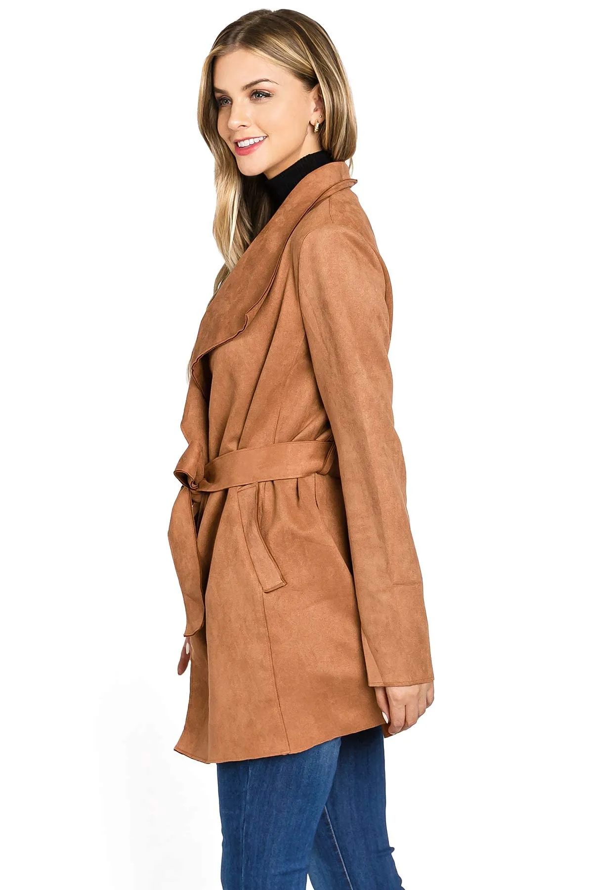 Madrid Faux Suede Coat