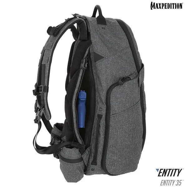 Maxpedition Entity 35 CCW-Enabled Laptop Backpack 35L-Ash