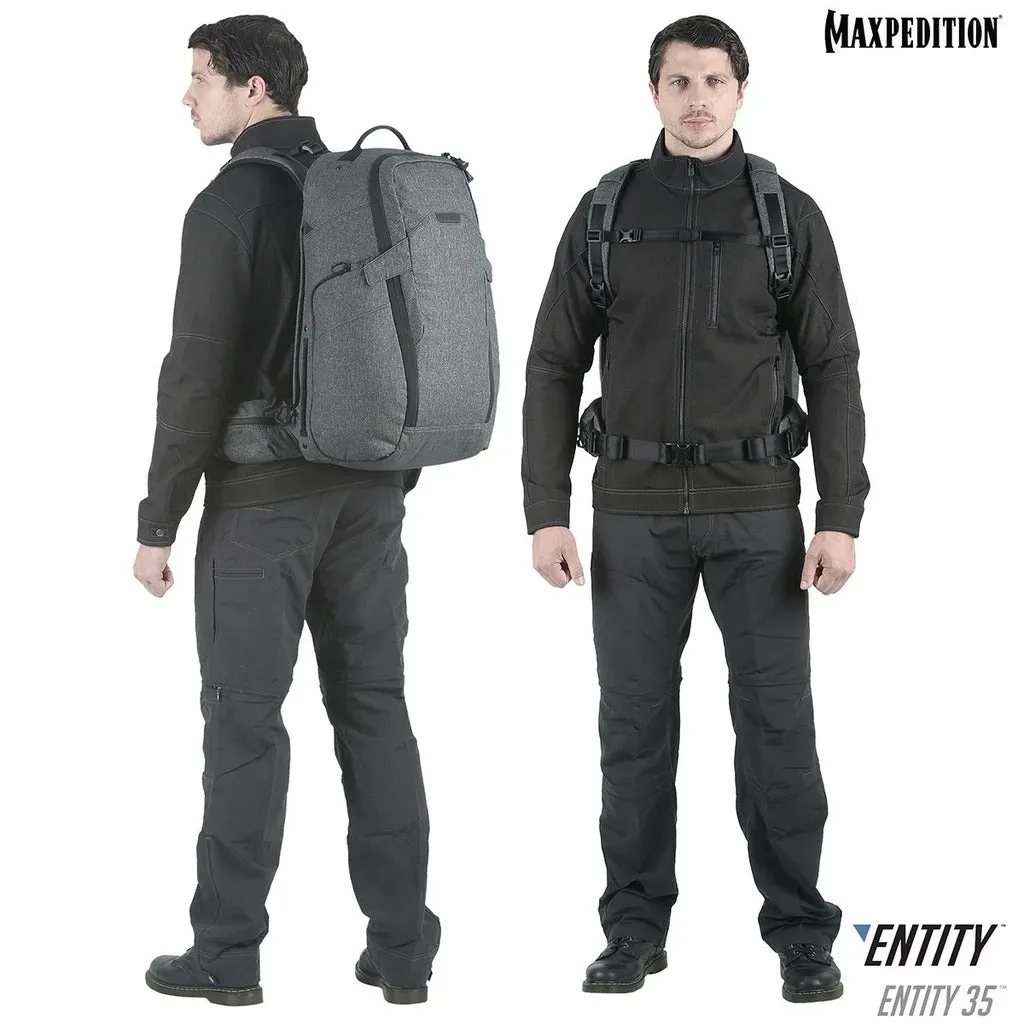 Maxpedition Entity 35 CCW-Enabled Laptop Backpack 35L-Ash