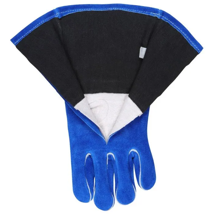 MCR Safety Blue Beast 4600 Welders Glove with Reinforced Thumb & Palm, Blue, X-Large, 1 Dozen