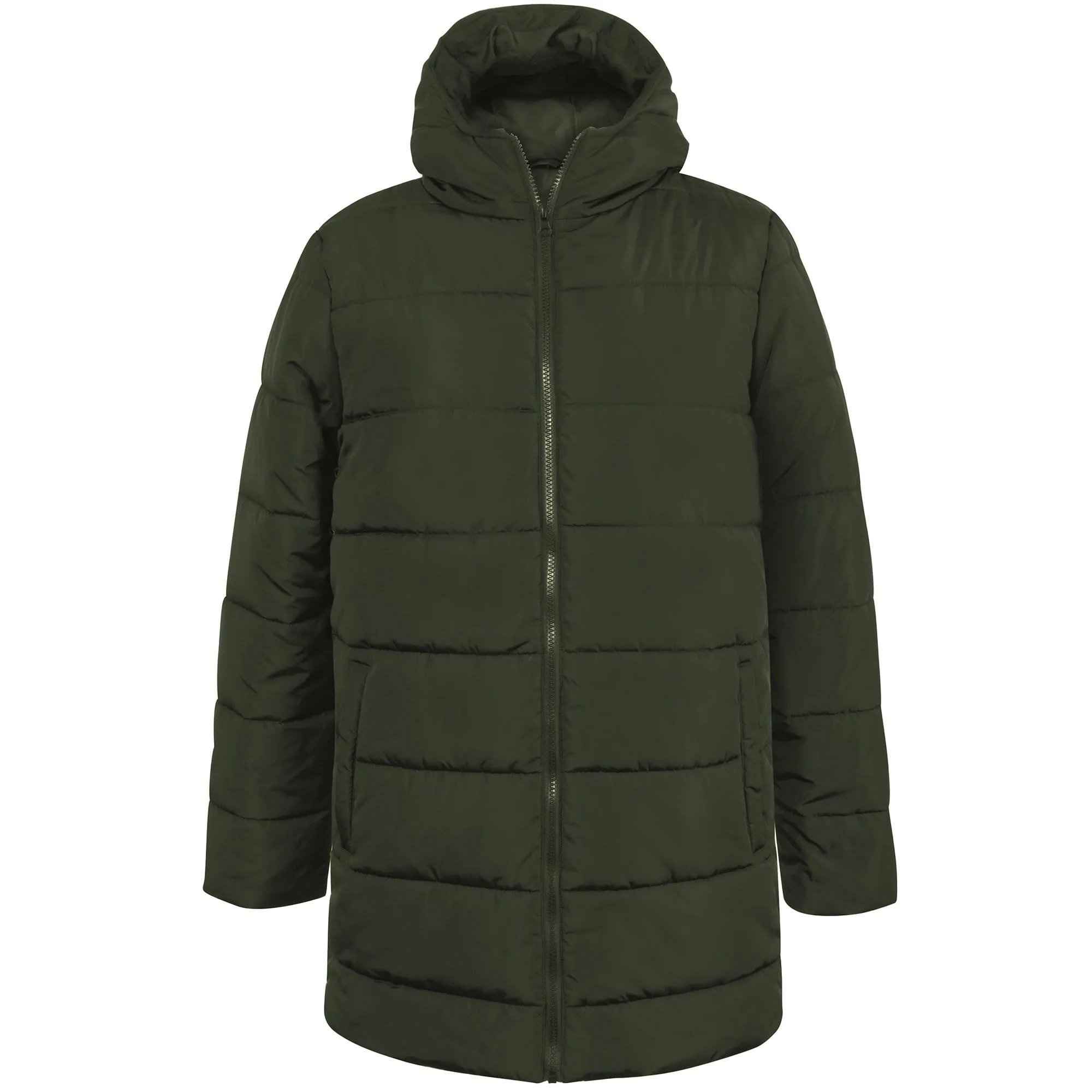 Men's Hooded Puffer Winter Coat - 3 Colors