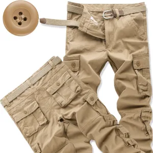 Men's Multi Pocket Durable Cargo Pants