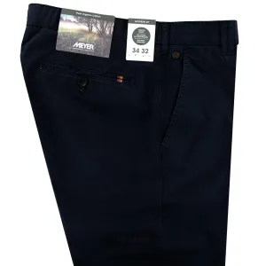 Meyer -Rio Cotton Trouser - Navy