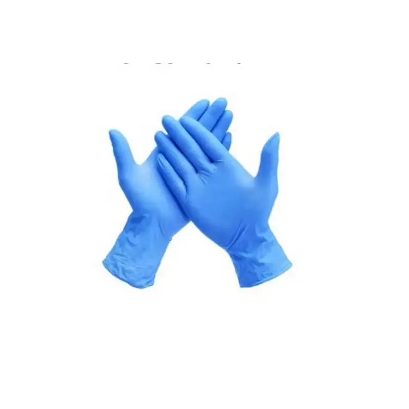 Microsafe Gen-X Blue Powder Free Nitrile Examination Gloves 100pk - Large