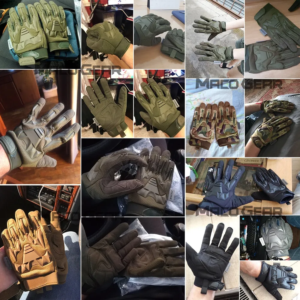 Military style gloves for Airsoft, Bicycle, Outdoor, Paintball