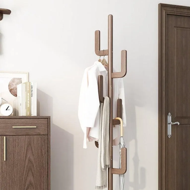 Nala Freestanding Wood Coat Rack