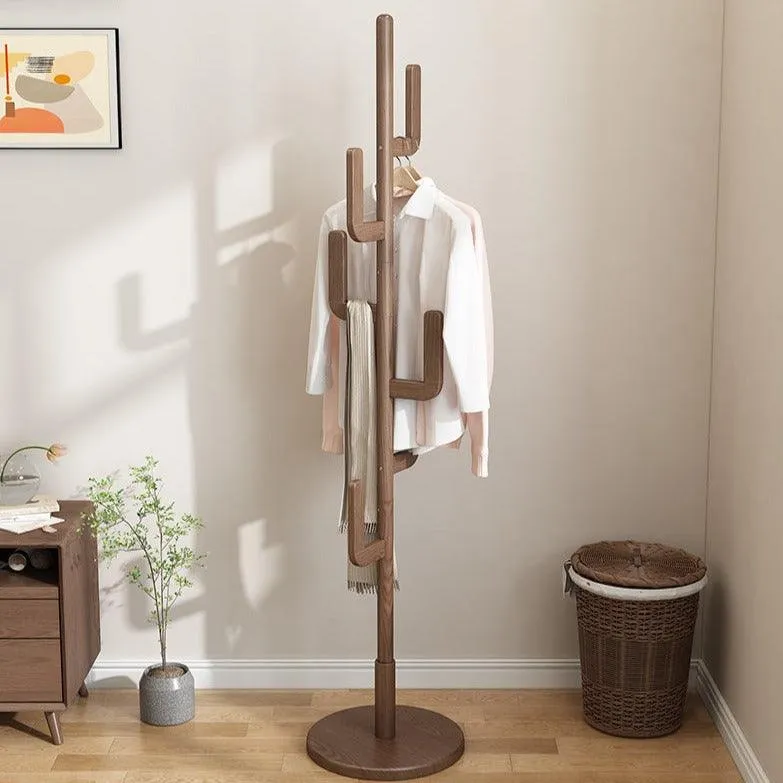 Nala Freestanding Wood Coat Rack