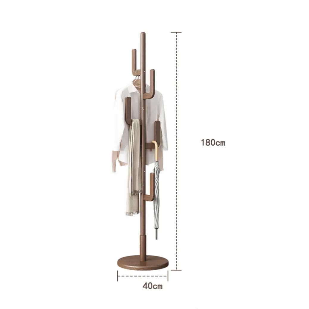 Nala Freestanding Wood Coat Rack