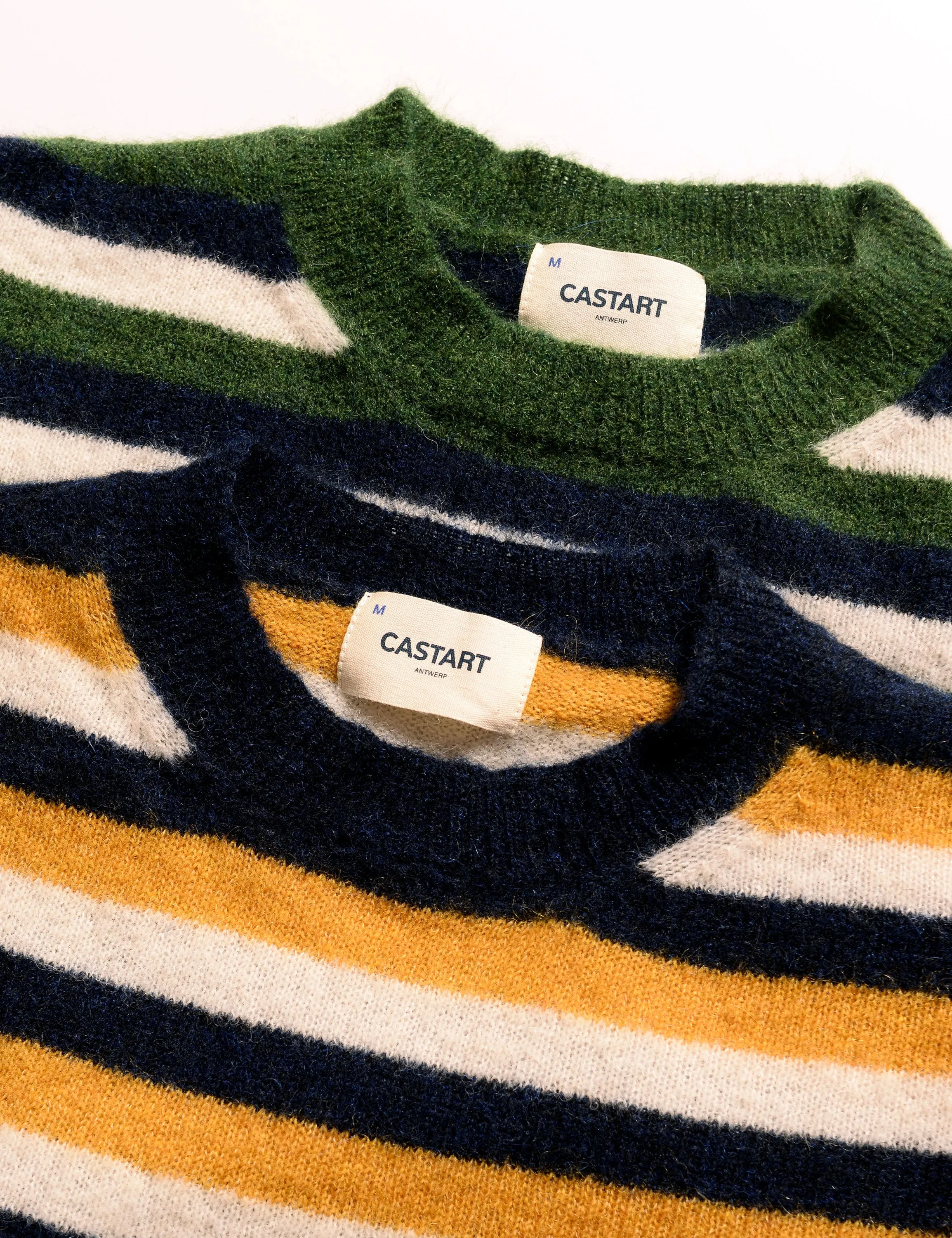 National Park Striped Sweater - Yellow