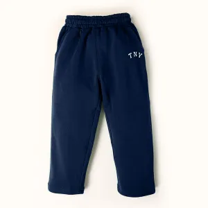 Navy Relax Fit Fleece Trouser