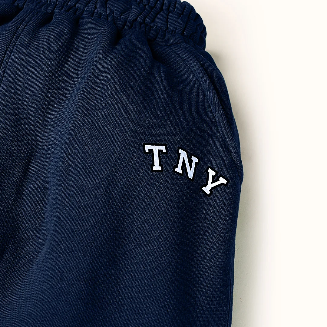 Navy Relax Fit Fleece Trouser