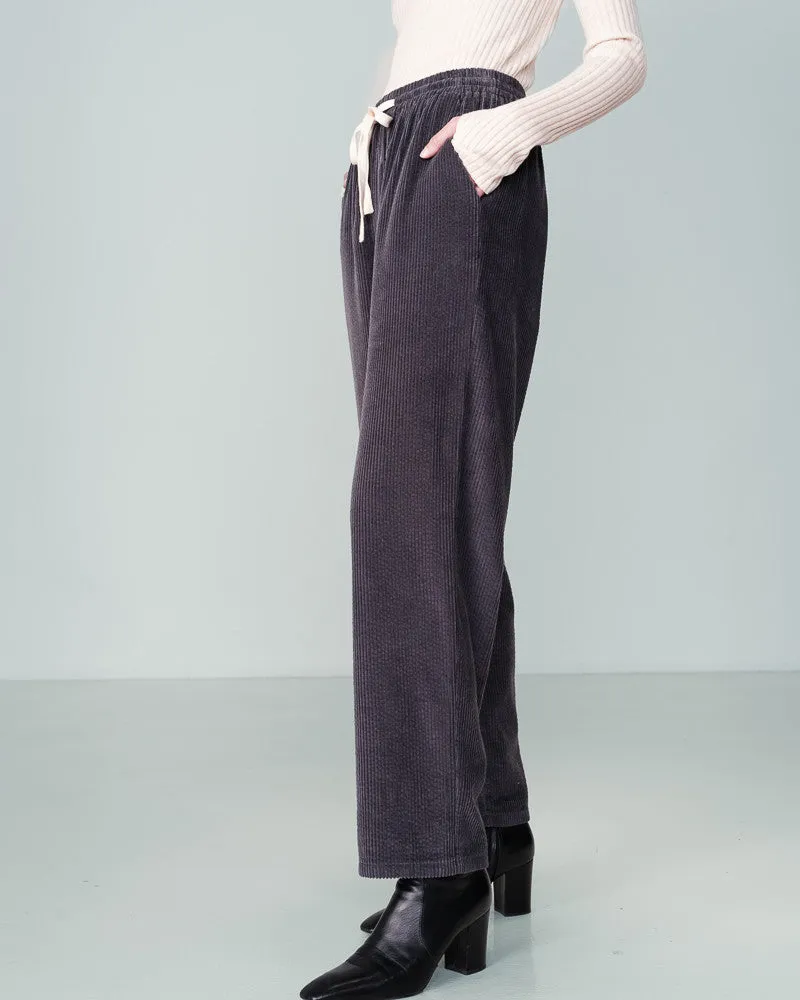 Nicholas Corduroy Trousers Grey