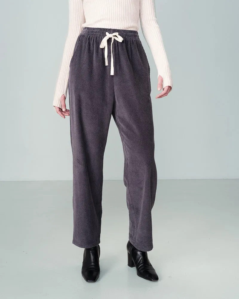 Nicholas Corduroy Trousers Grey