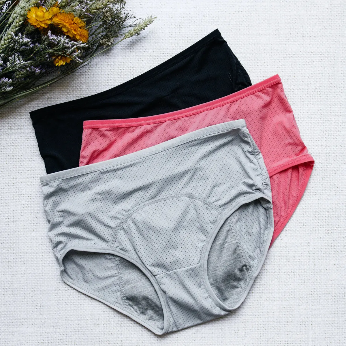 Pack de 6 Culottes Menstruelles et les indispensables