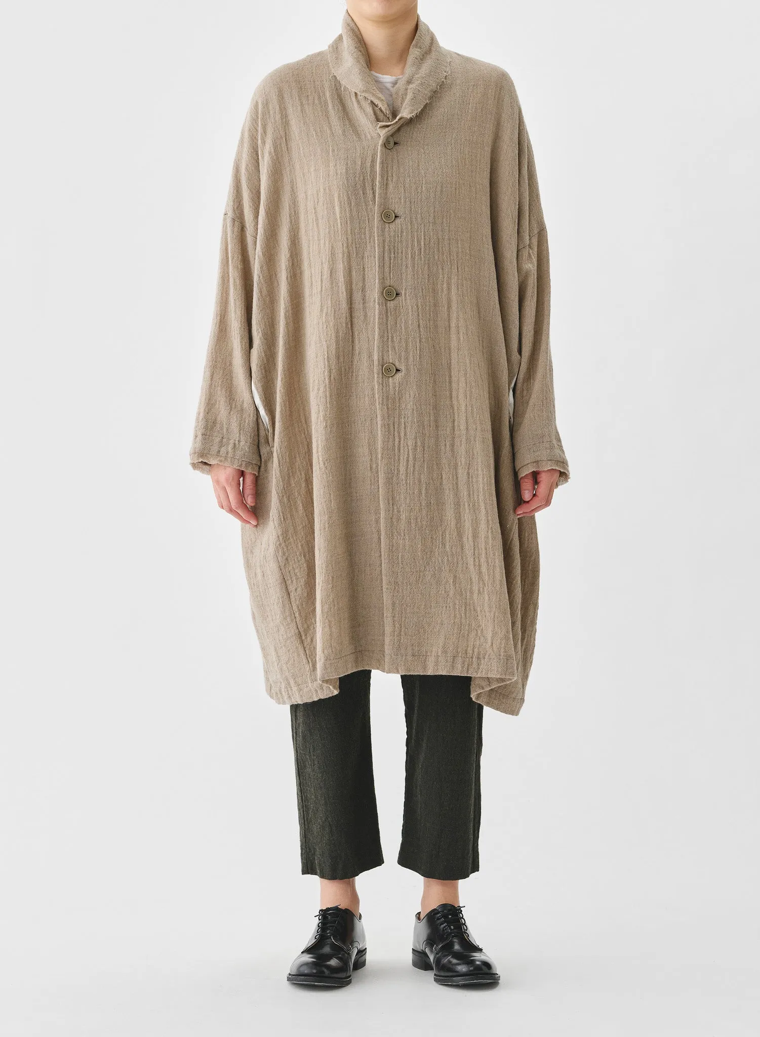 Pas De Calais - Soft Wool Duster Coat