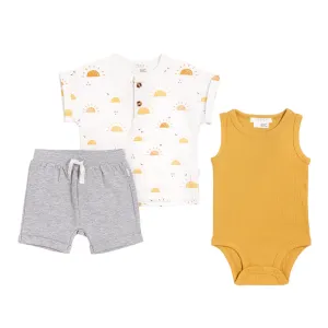 Petit Lem Baby 3-Piece Set - Soleil (6 Months)