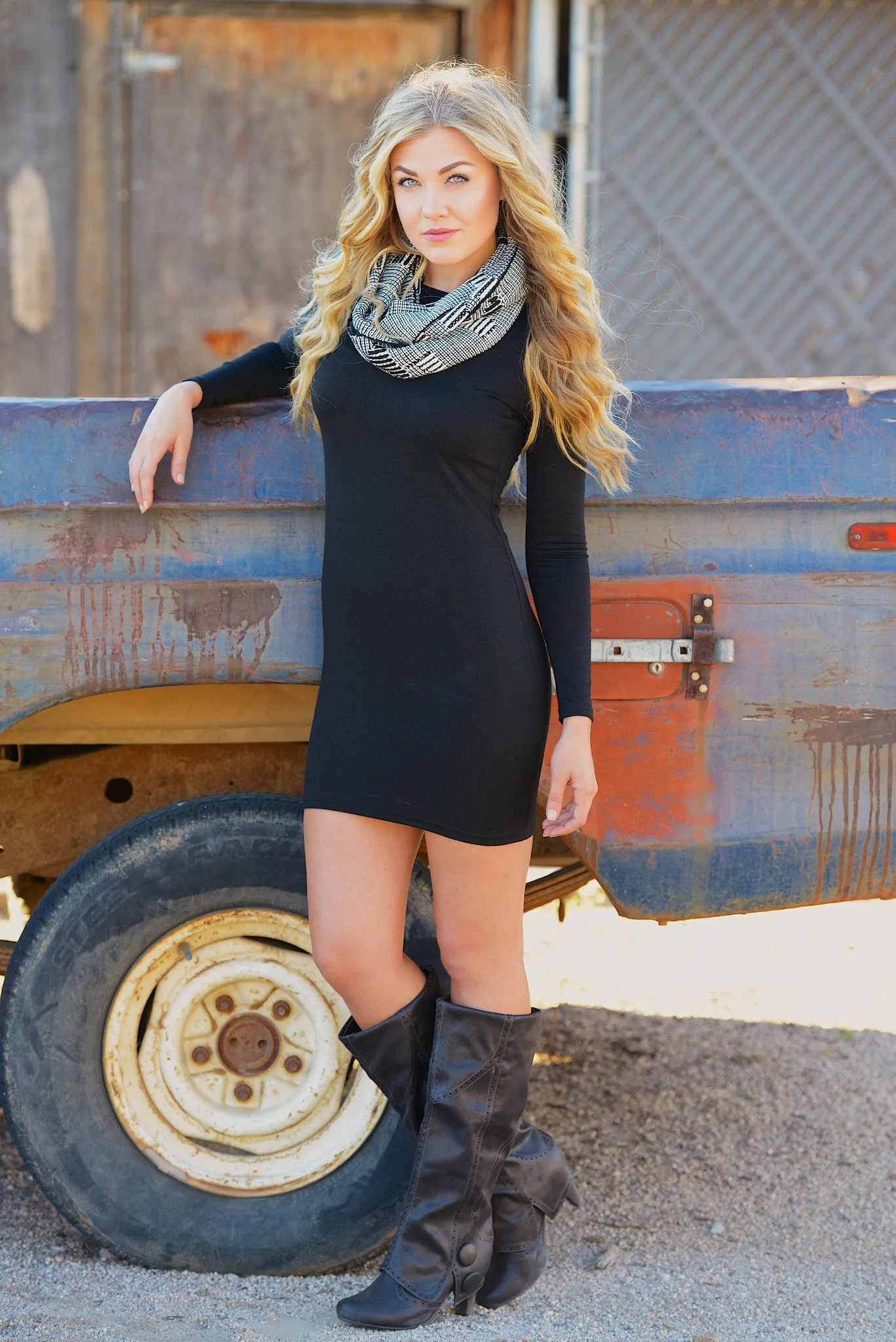 PIKO Dreams Are Forever Dress - Black