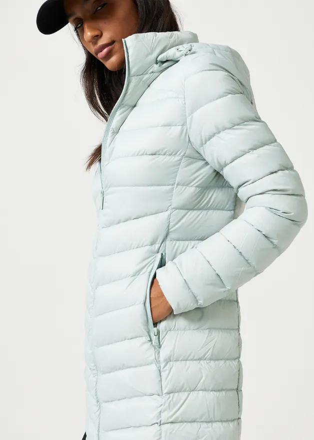 Pistachio Duck Down Puffer Coat