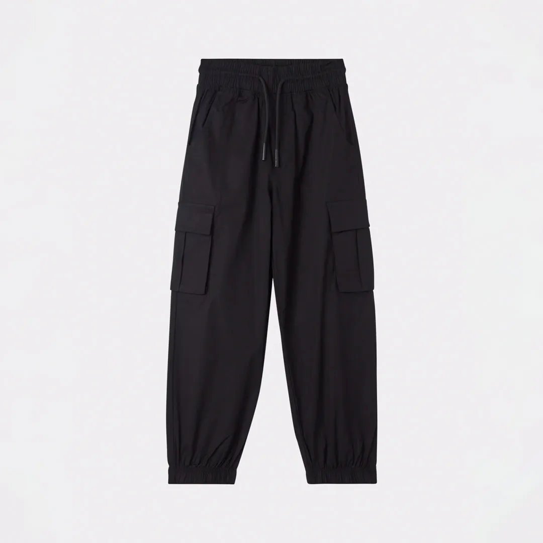 Poplin Cargo Trousers