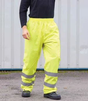 Portwest Hi-Vis Rain Trousers