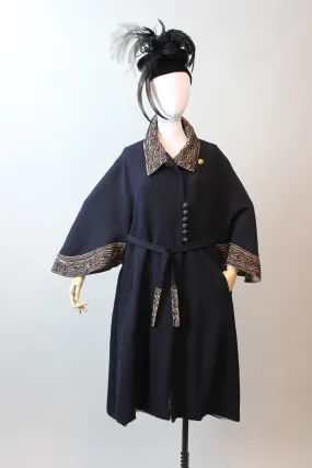 RARE 1910 EDWARDIAN CAPE soutache coat all sizes | new fall