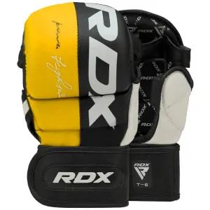 RDX Grappling Gloves Yellow