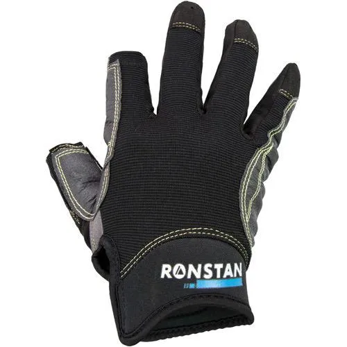 Ronstan Sticky Race Glove 3 Full Fingers Black CL740