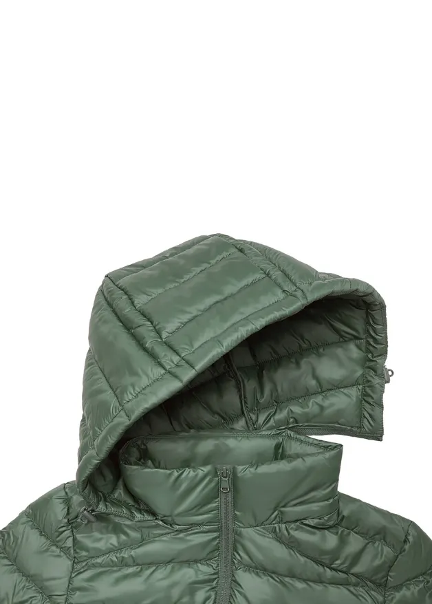 Sage Duck Down Puffer Coat