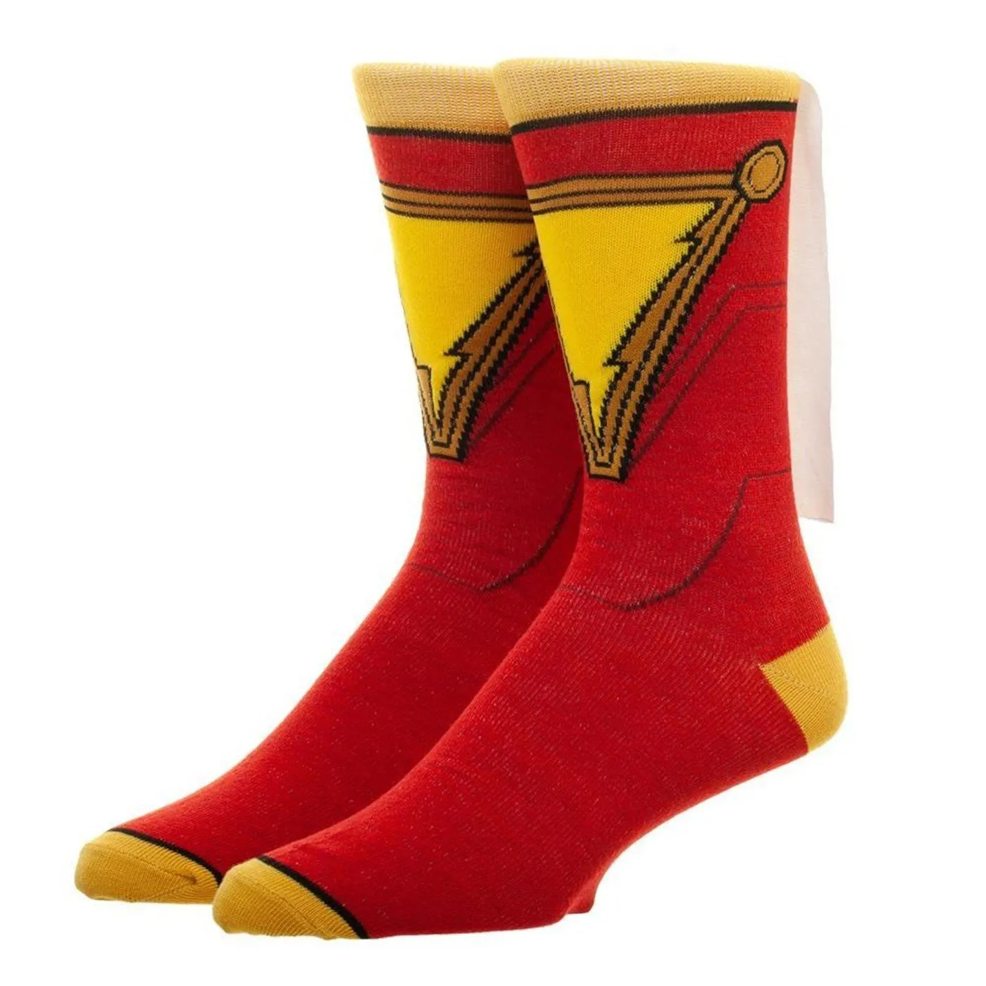 Shazam Movie Caped Costume Socks