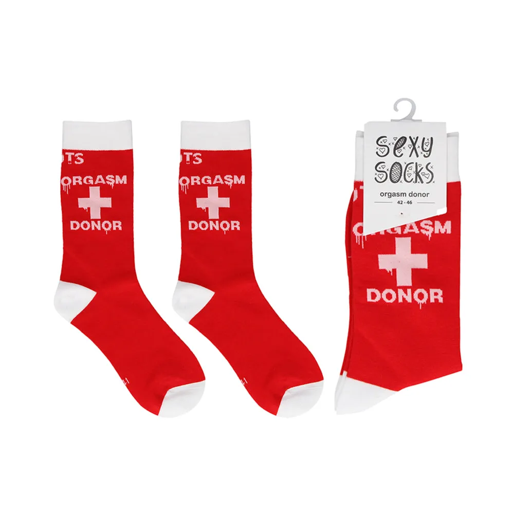 Shots Socks Orgasm Donor M/l